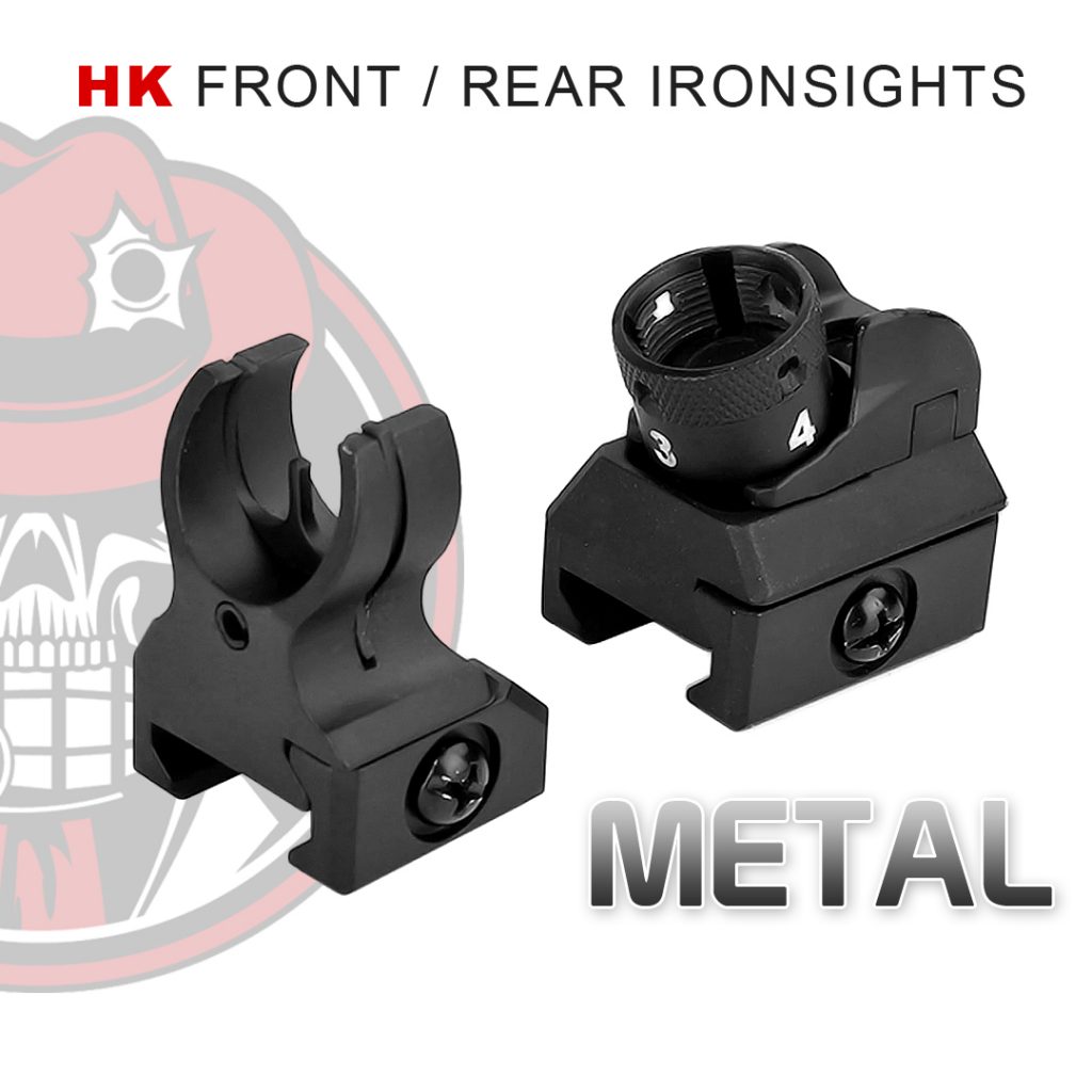 HK HK416 Ironsight Full Metal Front / Rear Sights – Big Boss Tactical